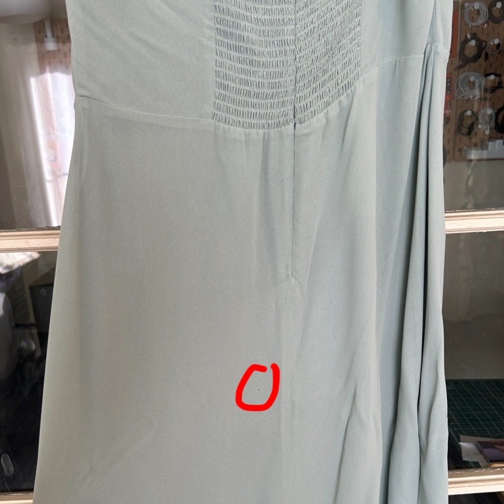 Reformation Celadon Green Westerly Dress - image 6